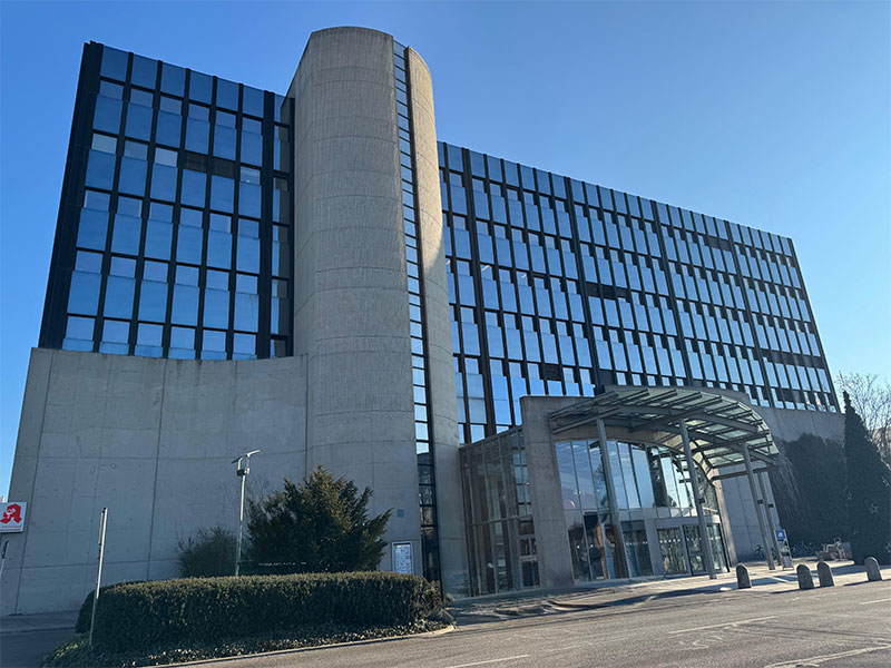 Eingangsbereich, Donaugesundheitszentrum, HNO Praxis im DEZ